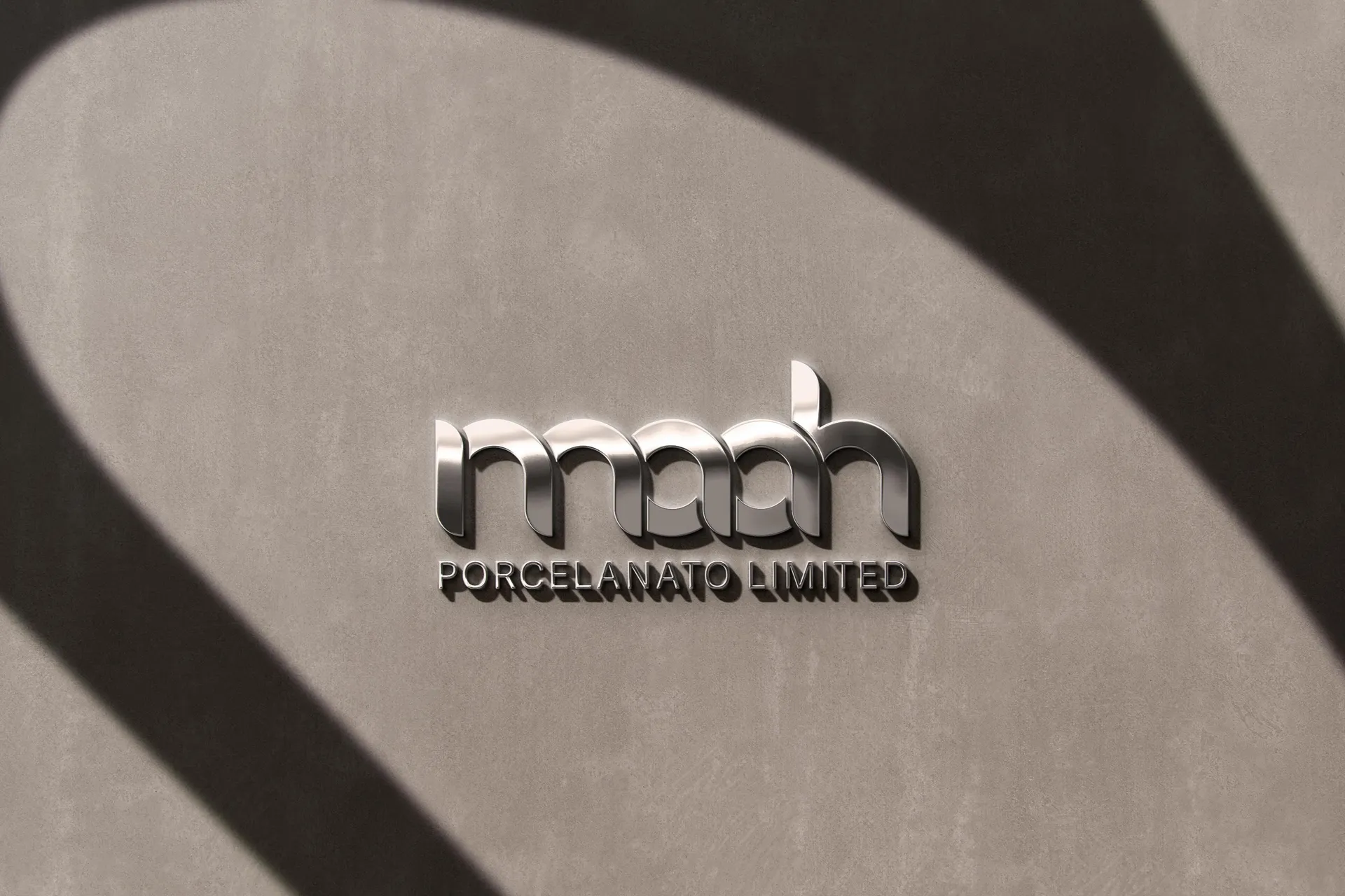 MAAH Porcelanato branding